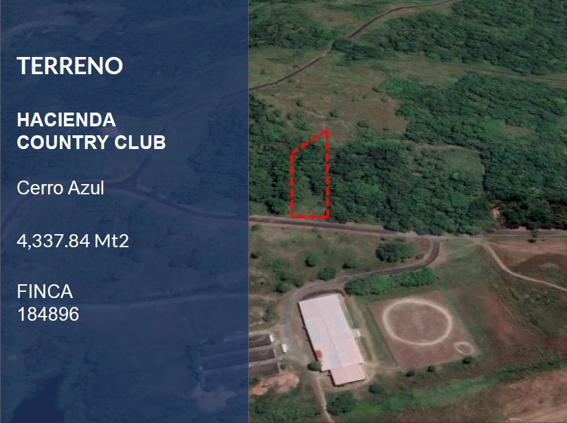 HACIENDA COUNTRY CLUB LOTE DE TERRENO No. A-4